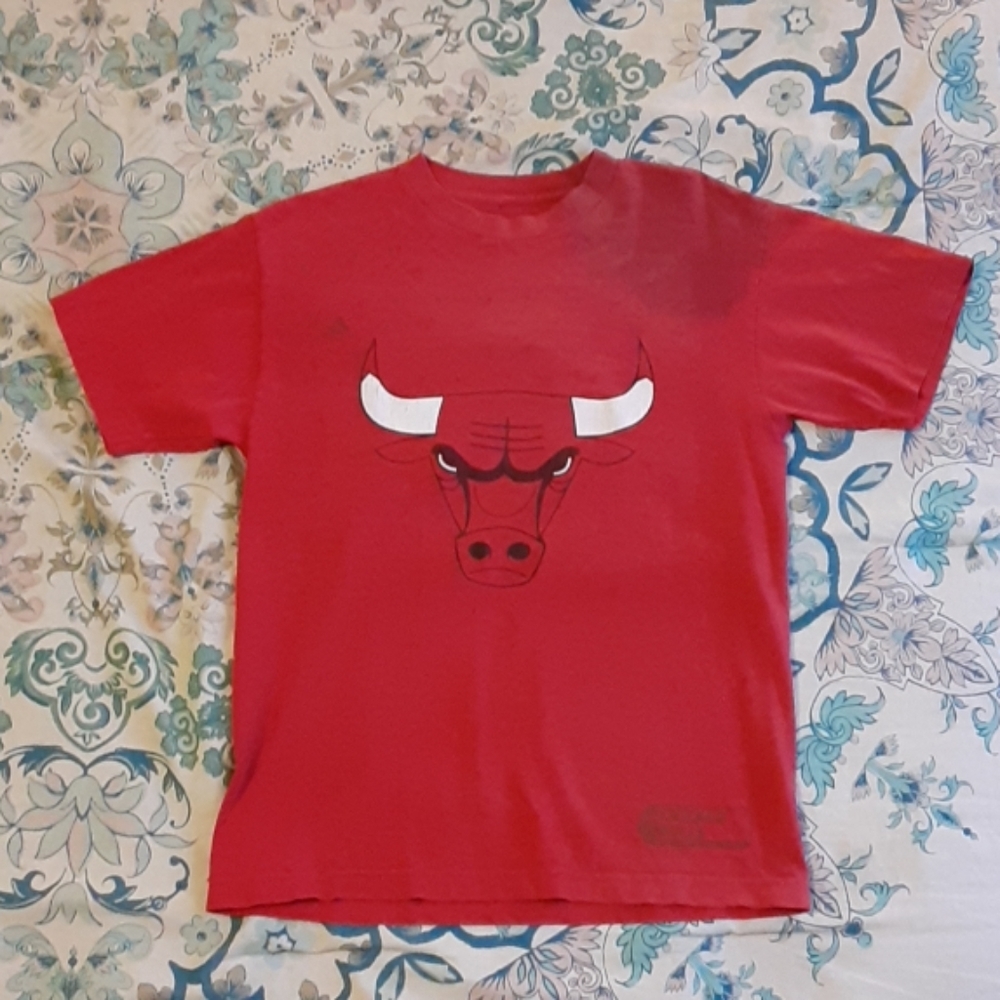 Vintage Adidas Chicago Bulls Tshirt M L